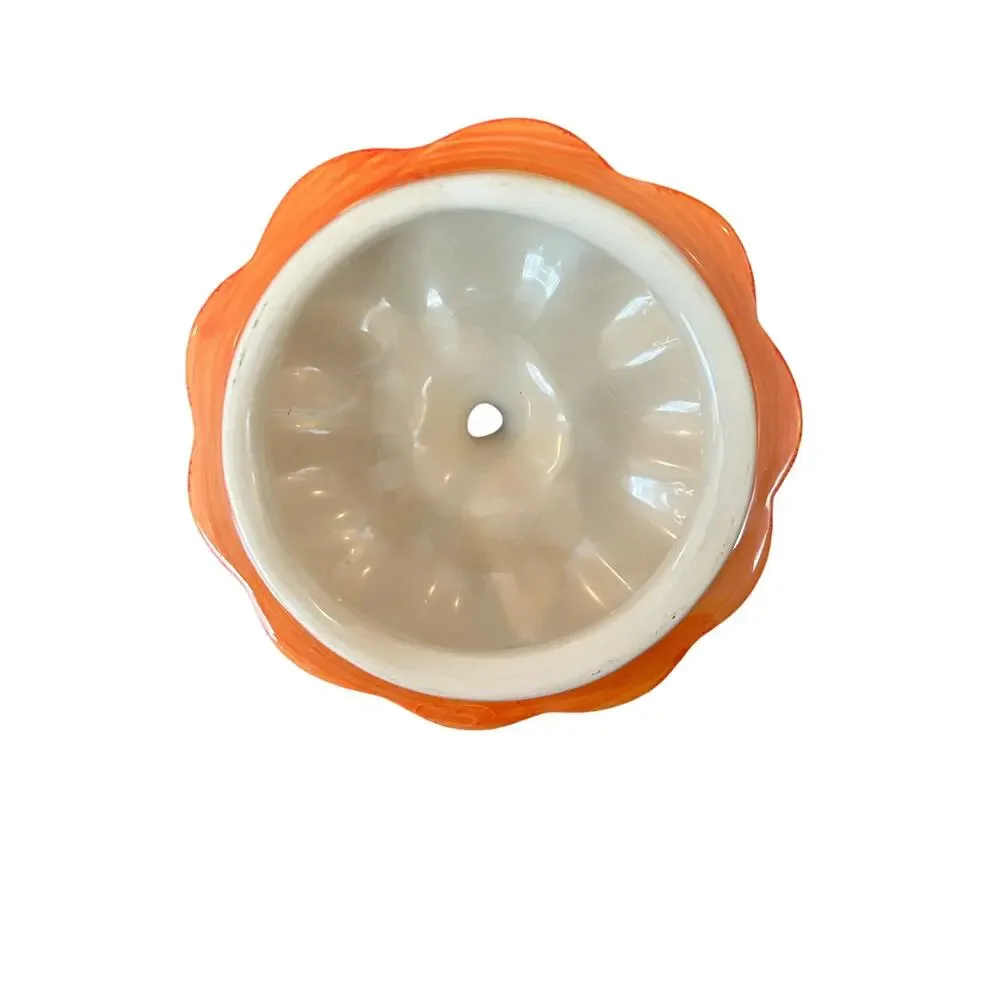 Ceramic Jack O’Lantern Halloween Decor